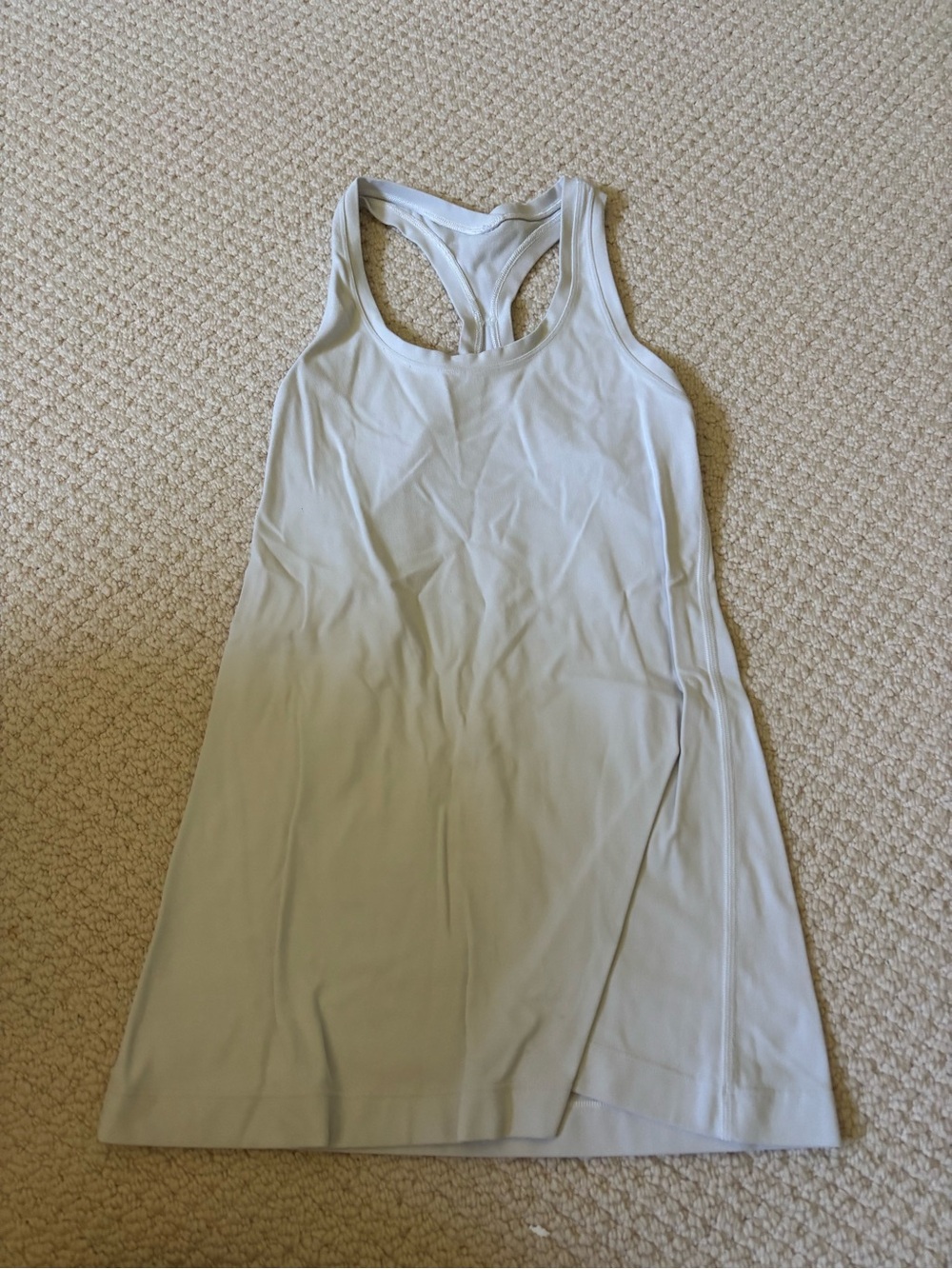 Lululemon White Tank Top